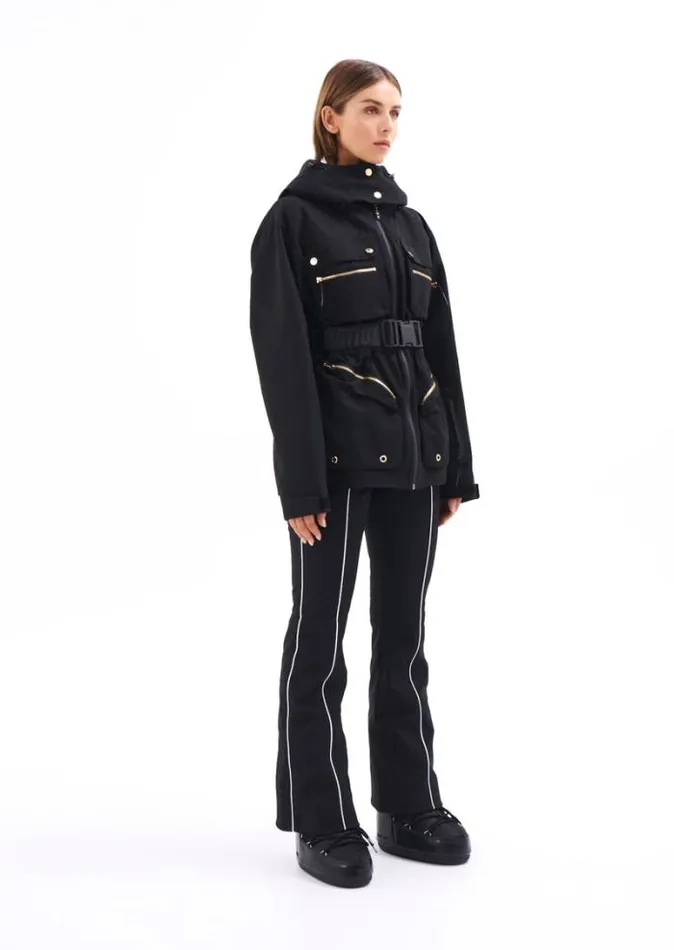 Shop SIERRA SHELL JACKET IN BLACK PE Nation Jackets