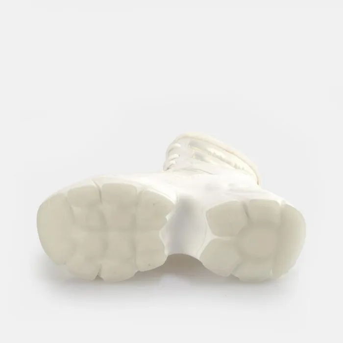 Shop Sneakers BUFFALO Binary Snow Lace Up Whitemermaid