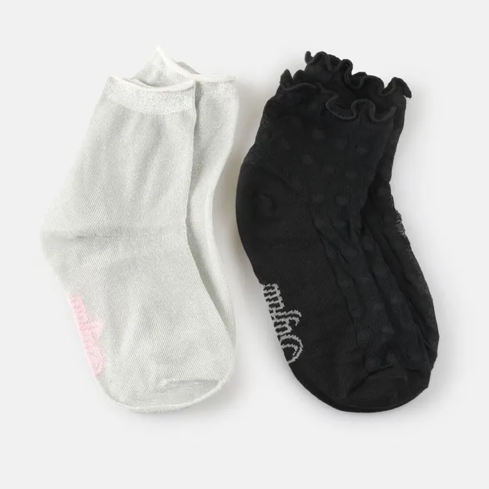 Shop Socks BUFFALO Glamorous Duo Blackwhite
