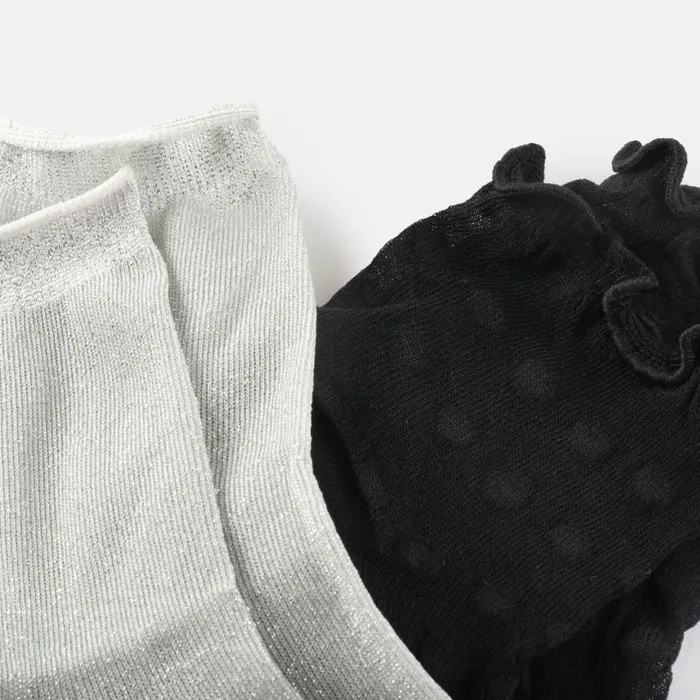 Shop Socks BUFFALO Glamorous Duo Blackwhite