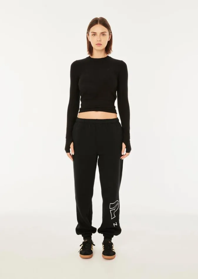 Shop THE ORIGINAL TRACKPANT IN BLACK PE Nation Pants