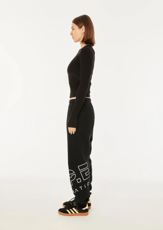 Shop THE ORIGINAL TRACKPANT IN BLACK PE Nation Pants