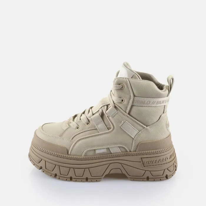 Shop Vegan Shoes BUFFALO Fusion Hyb Mid Cream