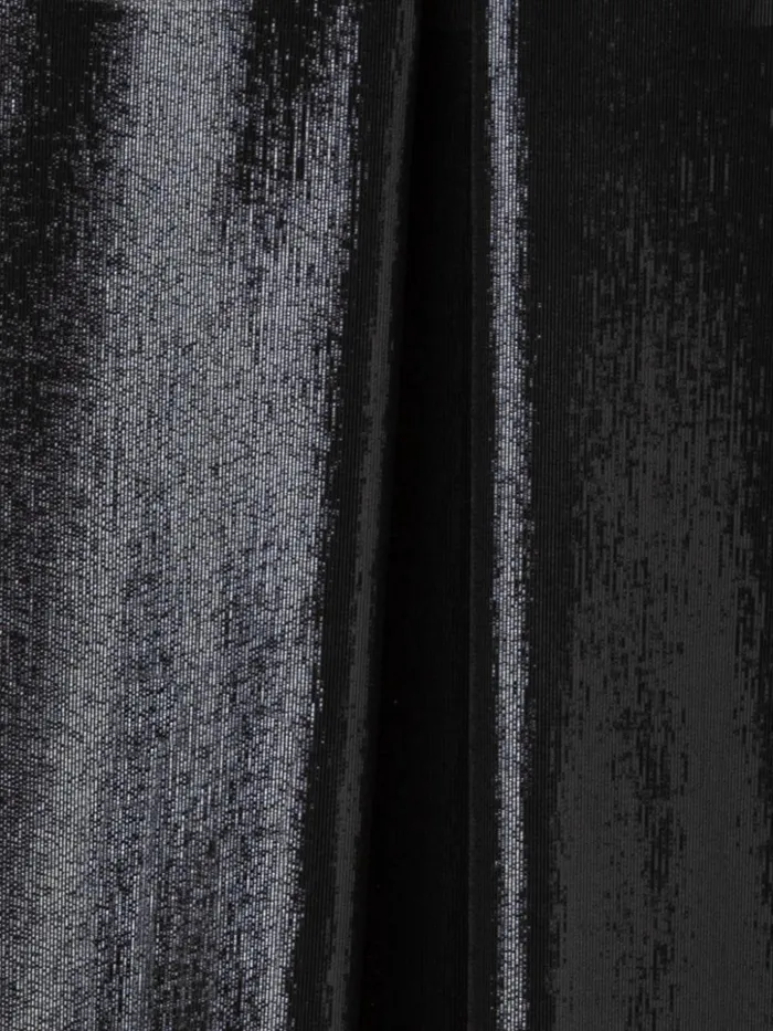 Silk Lurex Blend Tunic Blouse Black Women Akris Blouses