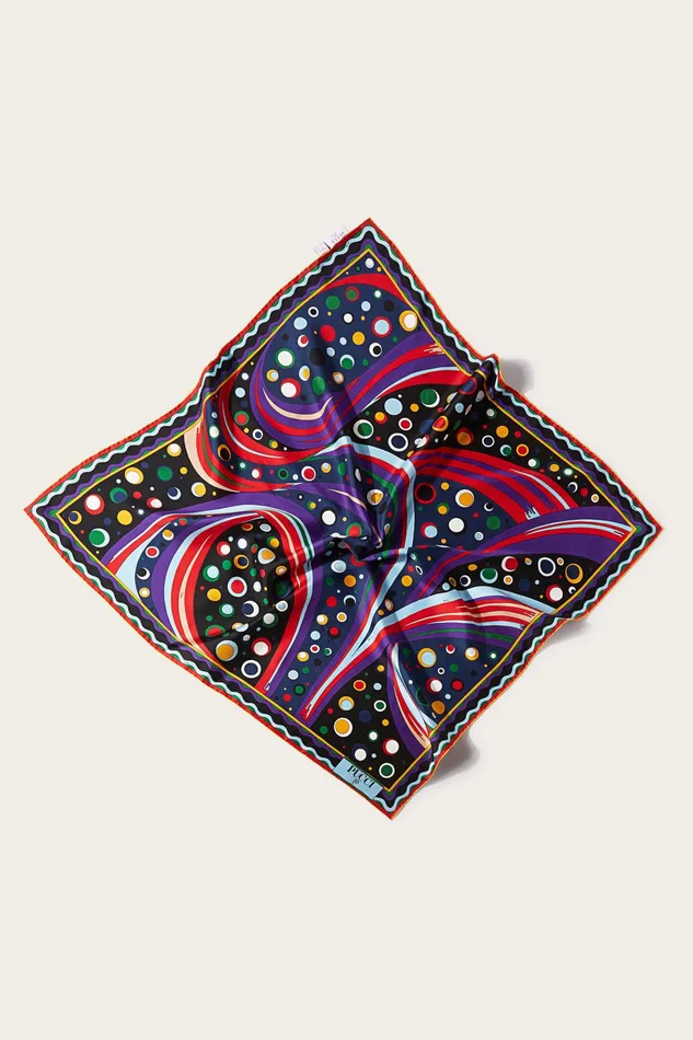 Silks Women PUCCI FontanePrint Large SilkTwill Carr