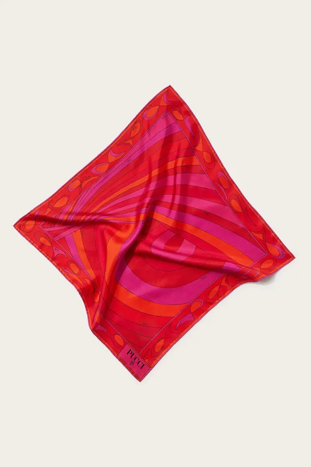 Silks Women PUCCI IridePrint Small SilkTwill Carr