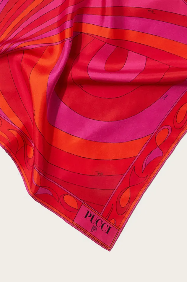 Silks Women PUCCI IridePrint Small SilkTwill Carr