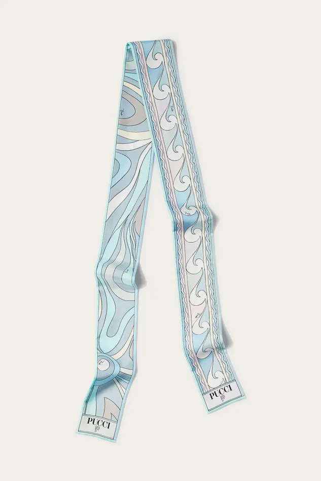 Silks Women PUCCI Marmo And BouclePrint SilkTwill Scarf