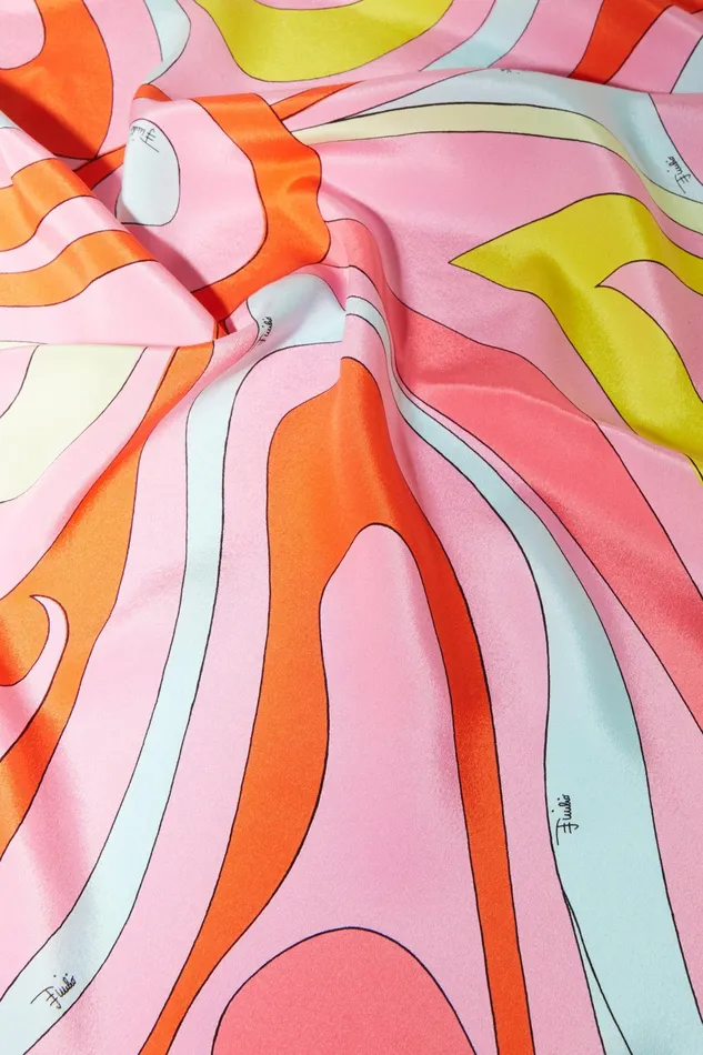 Silks Women PUCCI MarmoPrint SilkTwill Stole