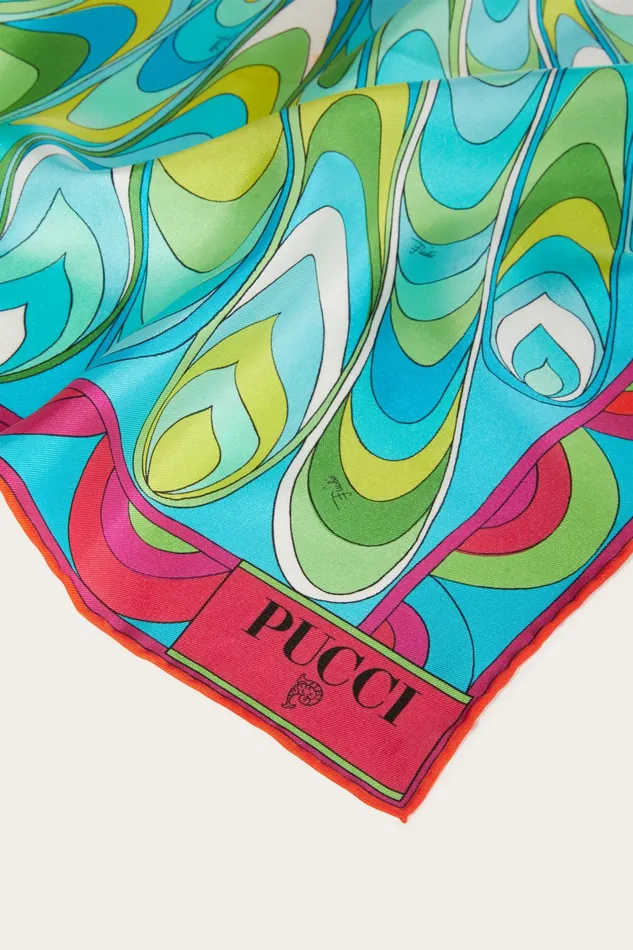 Silks Women PUCCI OndePrint Small SilkTwill Carr