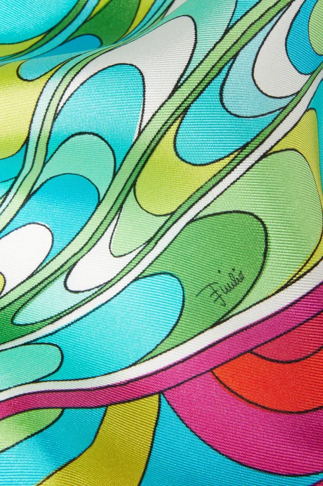 Silks Women PUCCI OndePrint Small SilkTwill Carr
