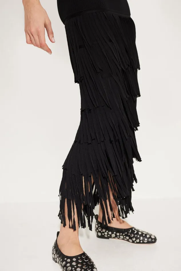 Simon Miller Dresses Za Za Fringe Dress In Black 8211 Women Simon Miller Dresses Za Za Fringe Dress In Black 8211 Women