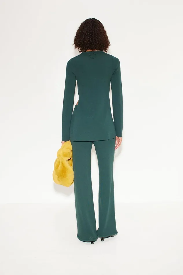 Simon Miller Knitwear Knits By Canoga Long Sleeve Top In Fern 8211 Women