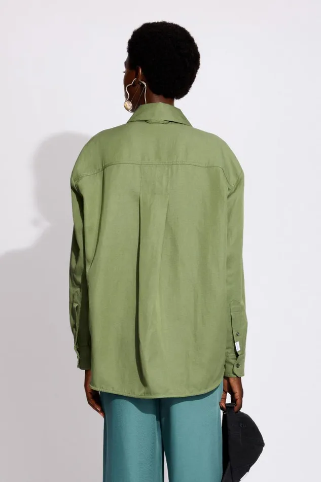 Simone 8211 Olivine Women Won Hundred Shirts and Blouses