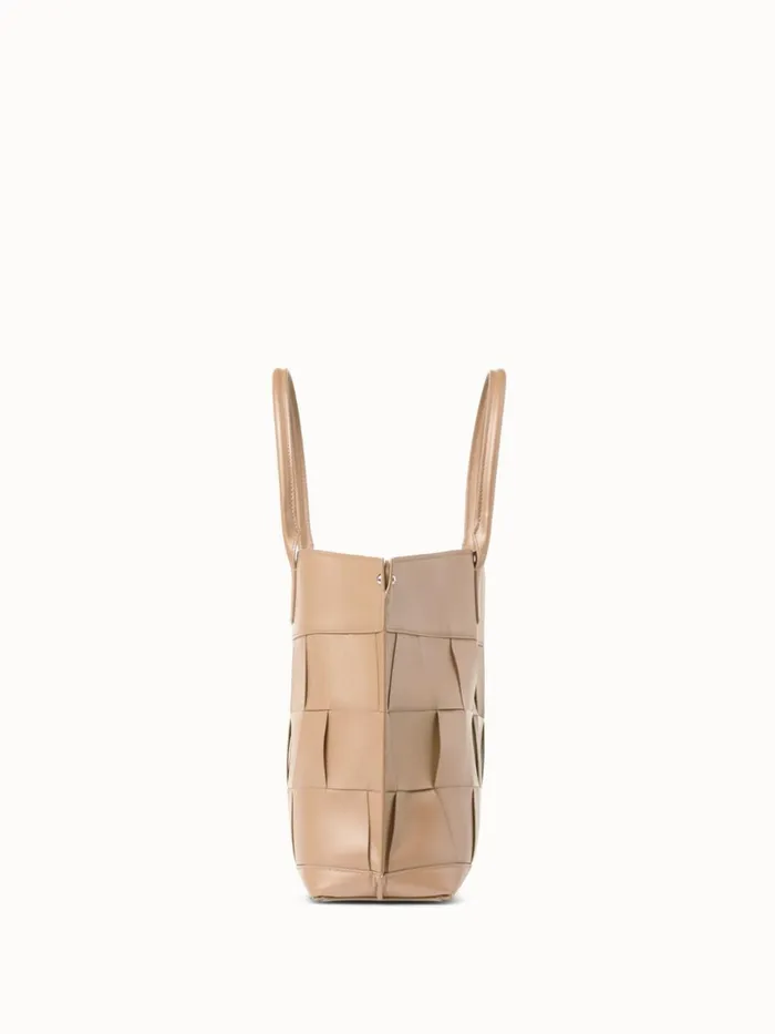 Small Ai Messenger Bag In Braided Trapezoids Cordage Women Akris Crossbody Bags
