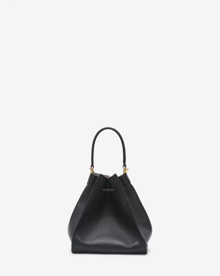 Small Leather Sequence By Lanvin Handbag Black Women Lanvin Mini Bags and Clutches