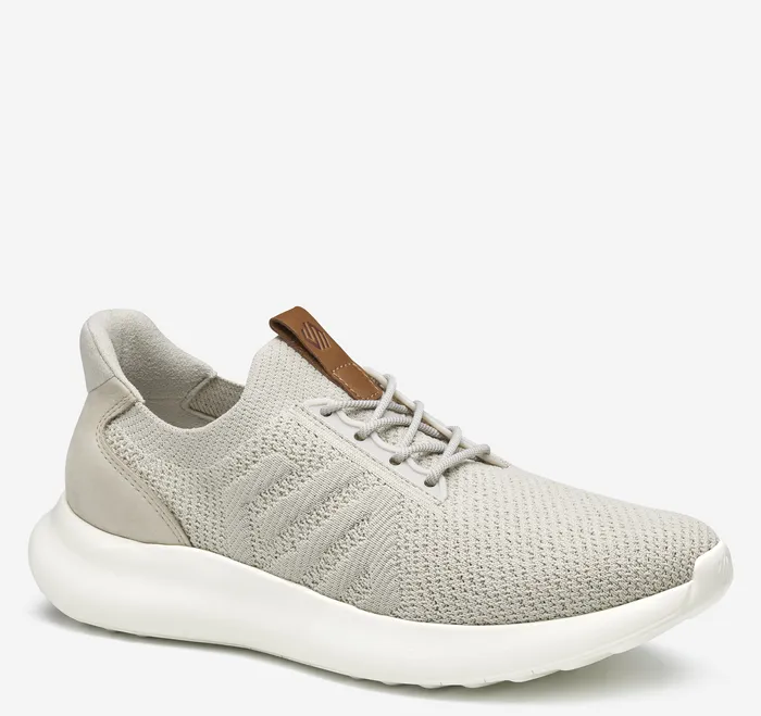 Sneakers Amherst 20 Icon Knit Beige Knit Johnston and Murphy Men