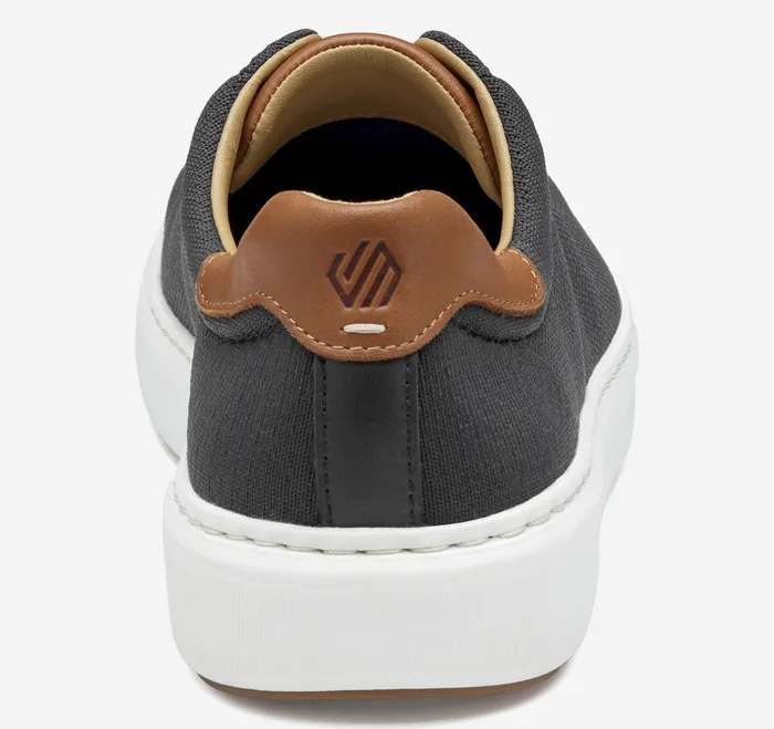 Sneakers Johnston and Murphy Men Anders Knit LaceToToe Black Knit