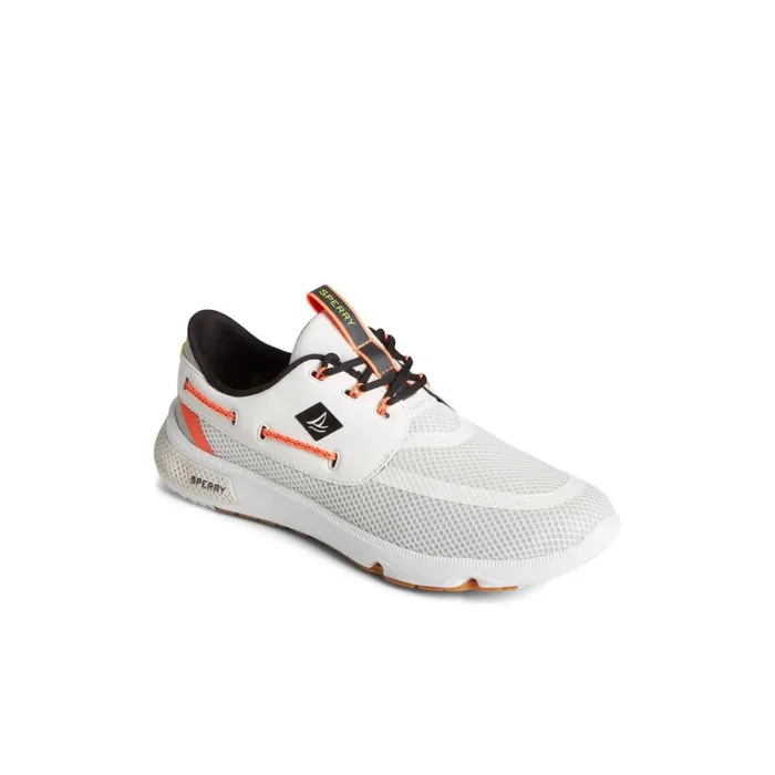 Sneakers Men Sperry 7 Seas 3Eye Sneaker White