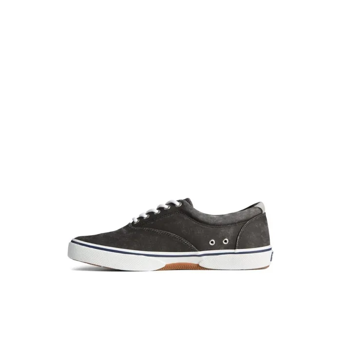 Sneakers Men Sperry Halyard CVO Salt Washed Sneaker Black