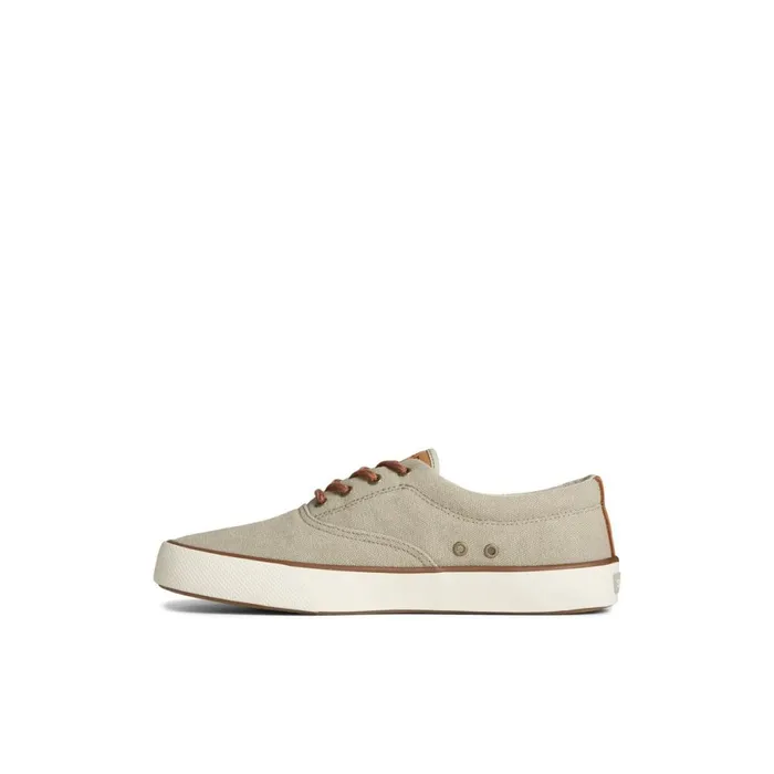 Sneakers Men Sperry Striper II Washed Canvas CVO Sneaker Bone