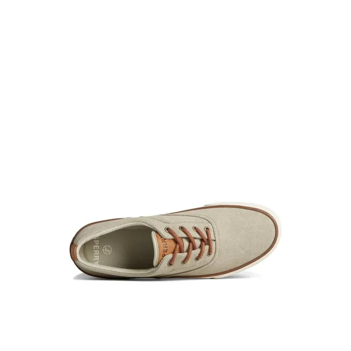 Sneakers Men Sperry Striper II Washed Canvas CVO Sneaker Bone