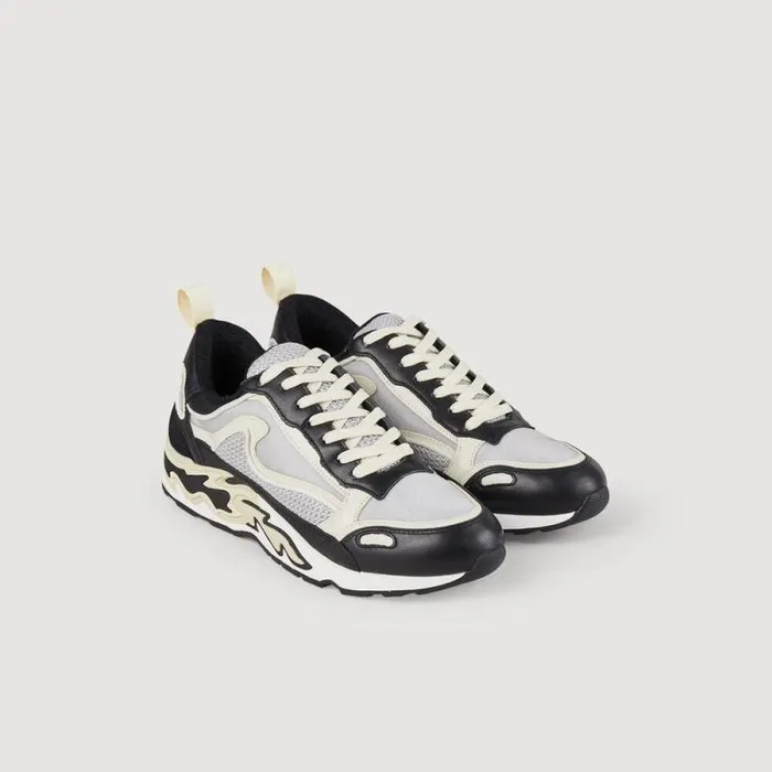 Sneakers Women SANDRO Flame Sneakers Black