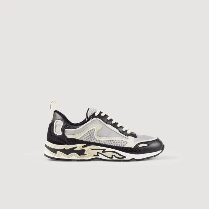 Sneakers Women SANDRO Flame Sneakers Black