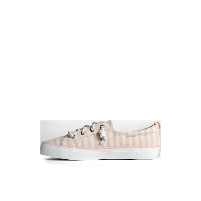 Sneakers Women Sperry SeaCycled Crest Vibe Striped Textile Sneaker Grey