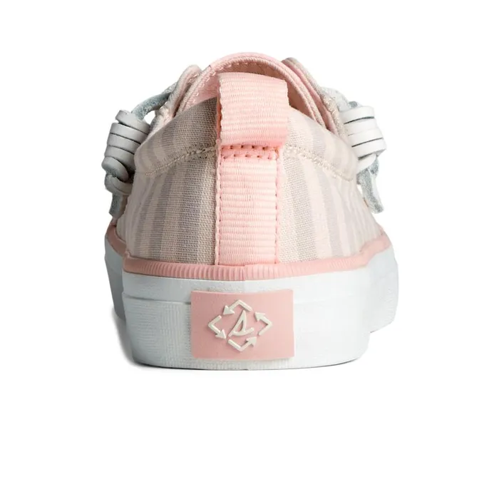 Sneakers Women Sperry SeaCycled Crest Vibe Striped Textile Sneaker Grey