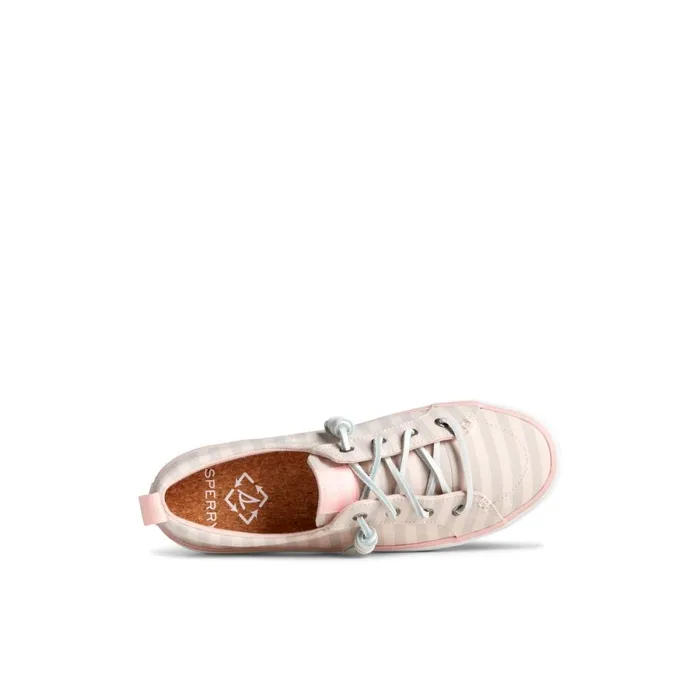 Sneakers Women Sperry SeaCycled Crest Vibe Striped Textile Sneaker Grey