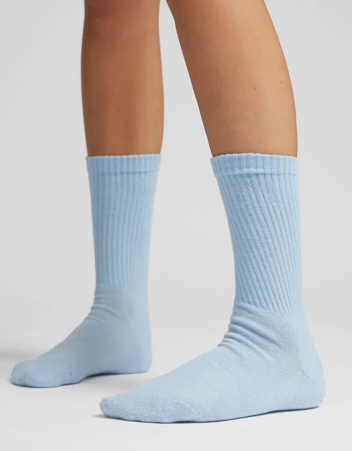Socks Colorfulstandard Women Organic Active Sock 8211 Optical White