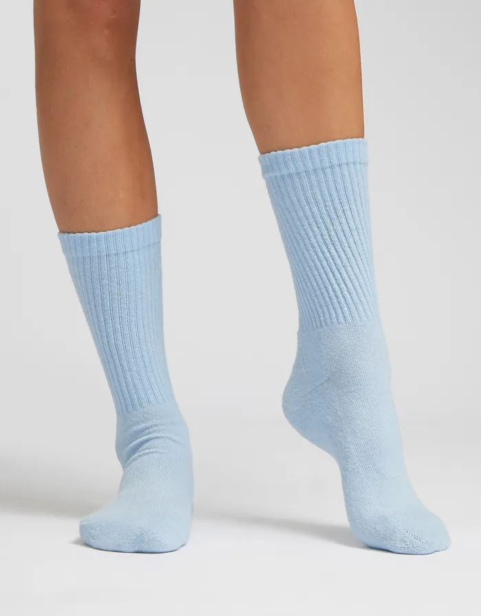 Socks Colorfulstandard Women Organic Active Sock 8211 Optical White