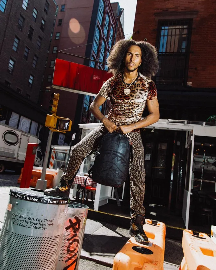 SPRAYGROUND Backpacks AFRICAN INTELLIGENCE 9 APEX GENIUS BACKPACK 8211 SANDFLOWER COLLAB 8211 Universal SPRAYGROUND Backpacks AFRICAN INTELLIGENCE 9 APEX GENIUS BACKPACK 8211 SANDFLOWER COLLAB 8211 Universal