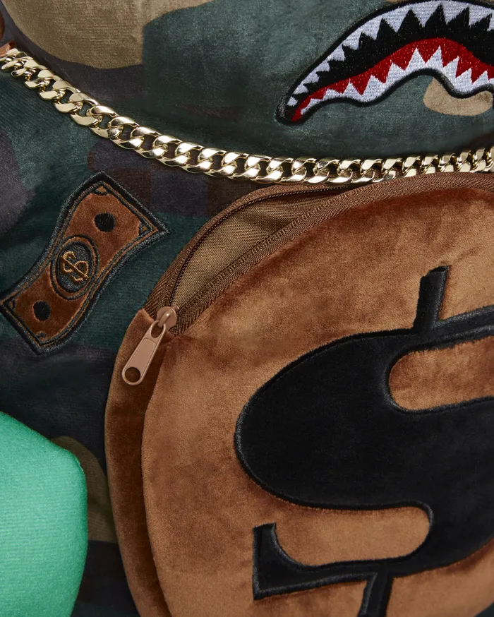SPRAYGROUND Backpacks CAMOCHECK MONEYBEAR TEDDYBEAR BACKPACK 8211 Universal SPRAYGROUND Backpacks CAMOCHECK MONEYBEAR TEDDYBEAR BACKPACK 8211 Universal