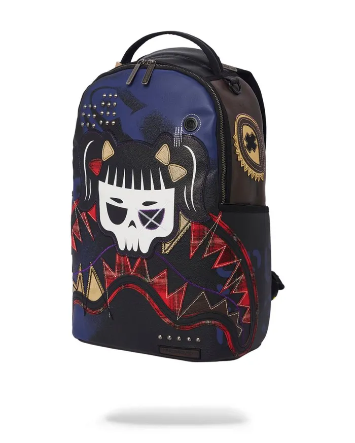 SPRAYGROUND Backpacks CAZZU ERRORCITO PUNK SHARK BACKPACK 8211 Universal