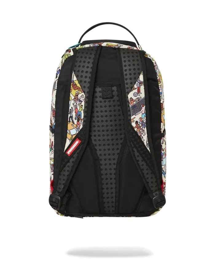 SPRAYGROUND Backpacks CHAOS COUNTY BACKPACK 8211 Universal