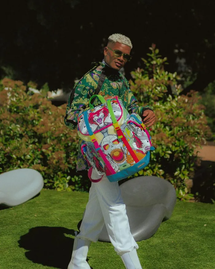 SPRAYGROUND Backpacks CHAOTIC UNIVERSE MONTE CARLO 8211 Universal