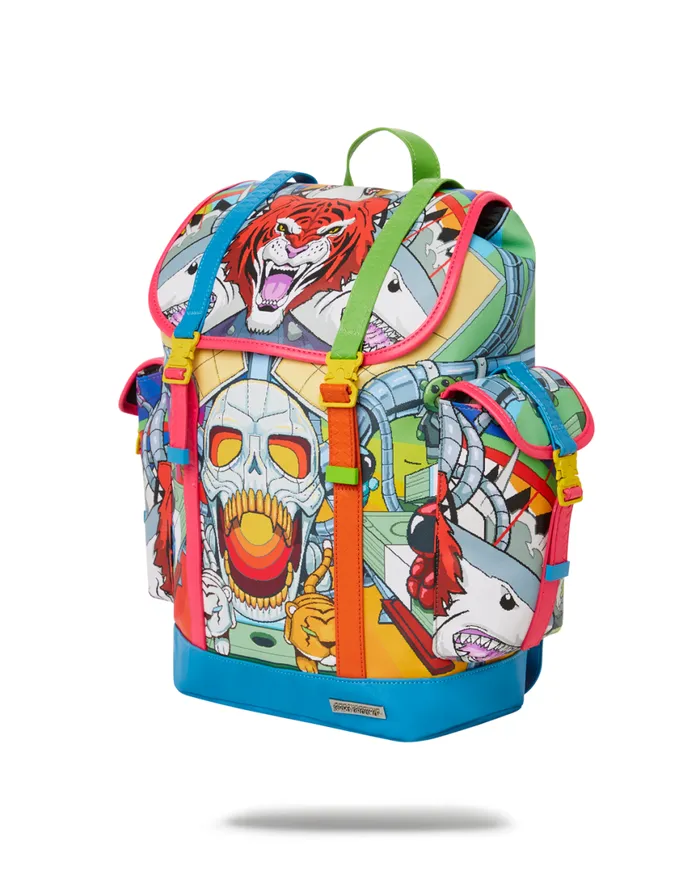 SPRAYGROUND Backpacks CHAOTIC UNIVERSE MONTE CARLO 8211 Universal
