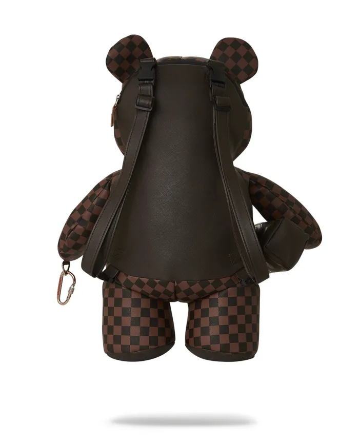 SPRAYGROUND Backpacks CHECKMATE ROYALE MONEYBEAR TEDDYBEAR BACKPACK 8211 Universal