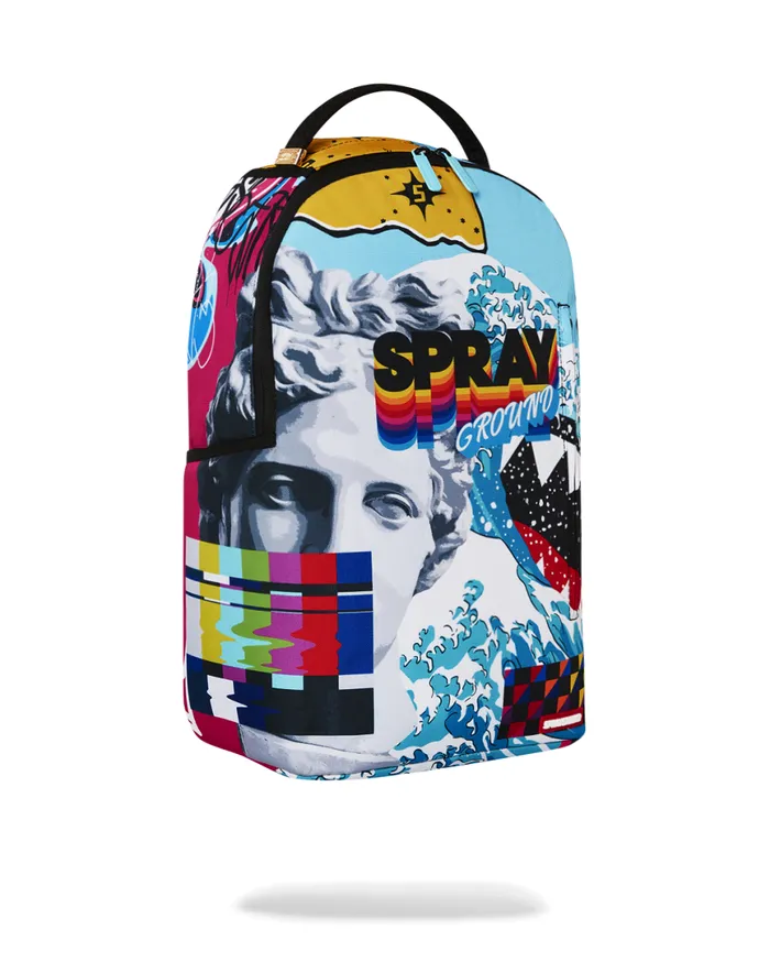 SPRAYGROUND Backpacks COLLAGE OF RANDOM DLXSR BACKPACK 8211 Universal SPRAYGROUND Backpacks COLLAGE OF RANDOM DLXSR BACKPACK 8211 Universal