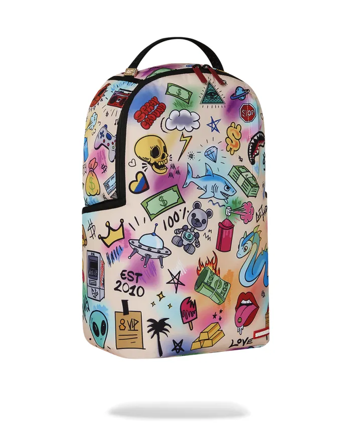 SPRAYGROUND Backpacks DOODLE DAZE BACKPACK 8211 Universal SPRAYGROUND Backpacks DOODLE DAZE BACKPACK 8211 Universal