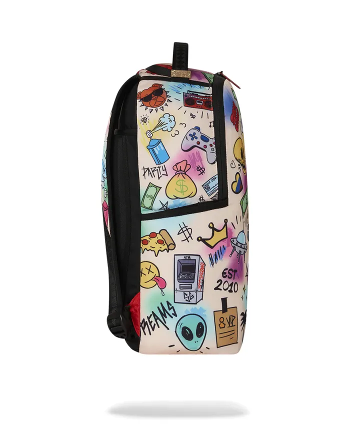 SPRAYGROUND Backpacks DOODLE DAZE BACKPACK 8211 Universal SPRAYGROUND Backpacks DOODLE DAZE BACKPACK 8211 Universal
