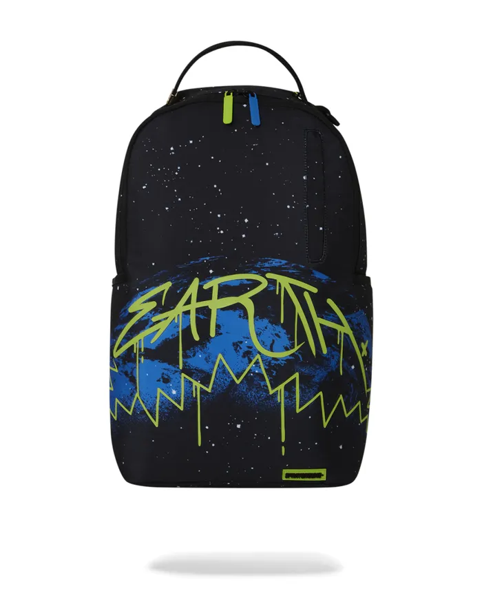 SPRAYGROUND Backpacks EARTH DAY EVERY DAY GLOW SHARK BACKPACK 8211 Universal