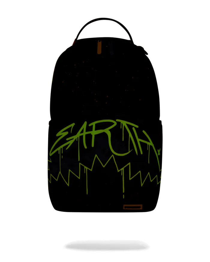 SPRAYGROUND Backpacks EARTH DAY EVERY DAY GLOW SHARK BACKPACK 8211 Universal