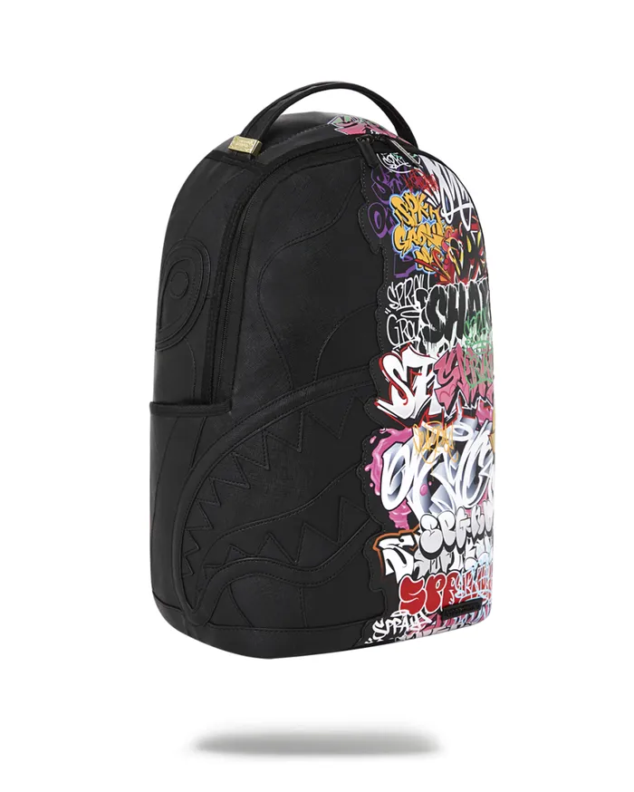 SPRAYGROUND Backpacks HALF GRAFF NIGHT BACKPACK DLXV 8211 Universal