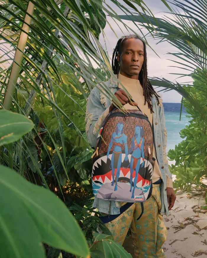 SPRAYGROUND Backpacks JAKE AND NEYTIRI SHARKS IN PANDORA 8211 Universal SPRAYGROUND Backpacks JAKE AND NEYTIRI SHARKS IN PANDORA 8211 Universal