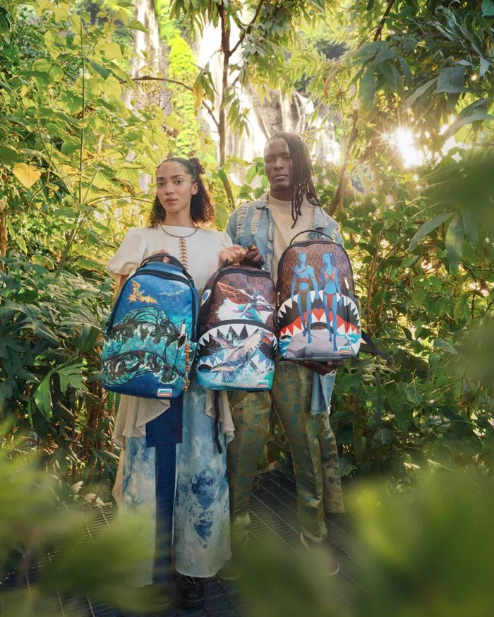 SPRAYGROUND Backpacks JAKE AND NEYTIRI SHARKS IN PANDORA 8211 Universal SPRAYGROUND Backpacks JAKE AND NEYTIRI SHARKS IN PANDORA 8211 Universal