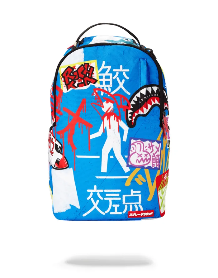 SPRAYGROUND Backpacks JAPANESE STREET SIGN 8211 Universal
