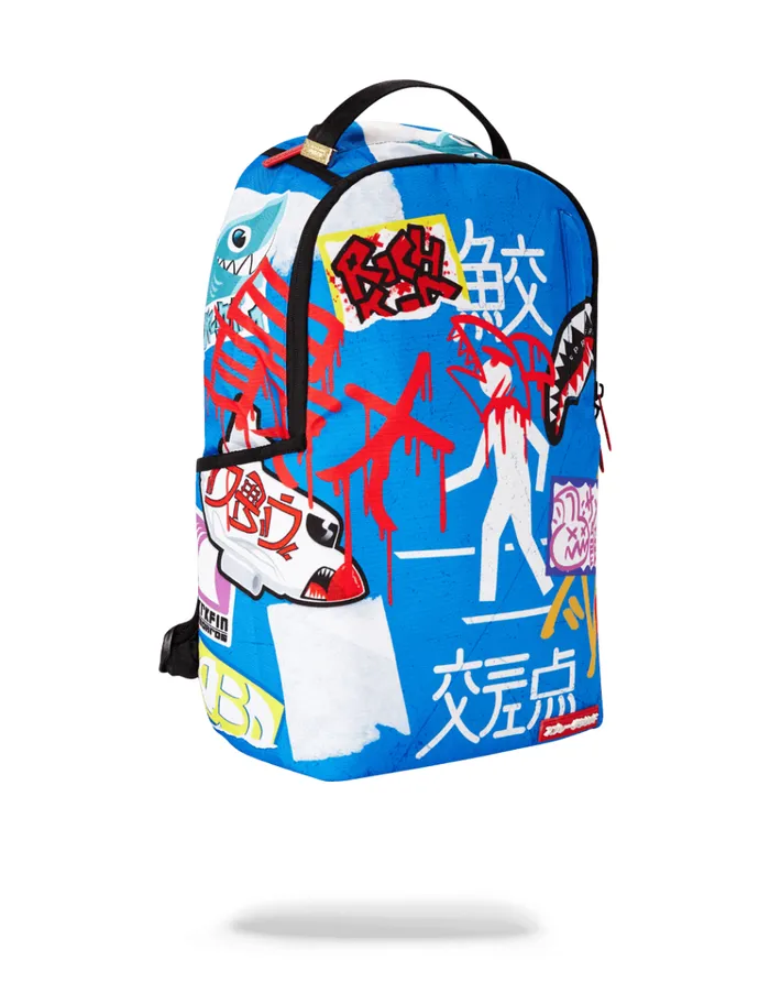 SPRAYGROUND Backpacks JAPANESE STREET SIGN 8211 Universal